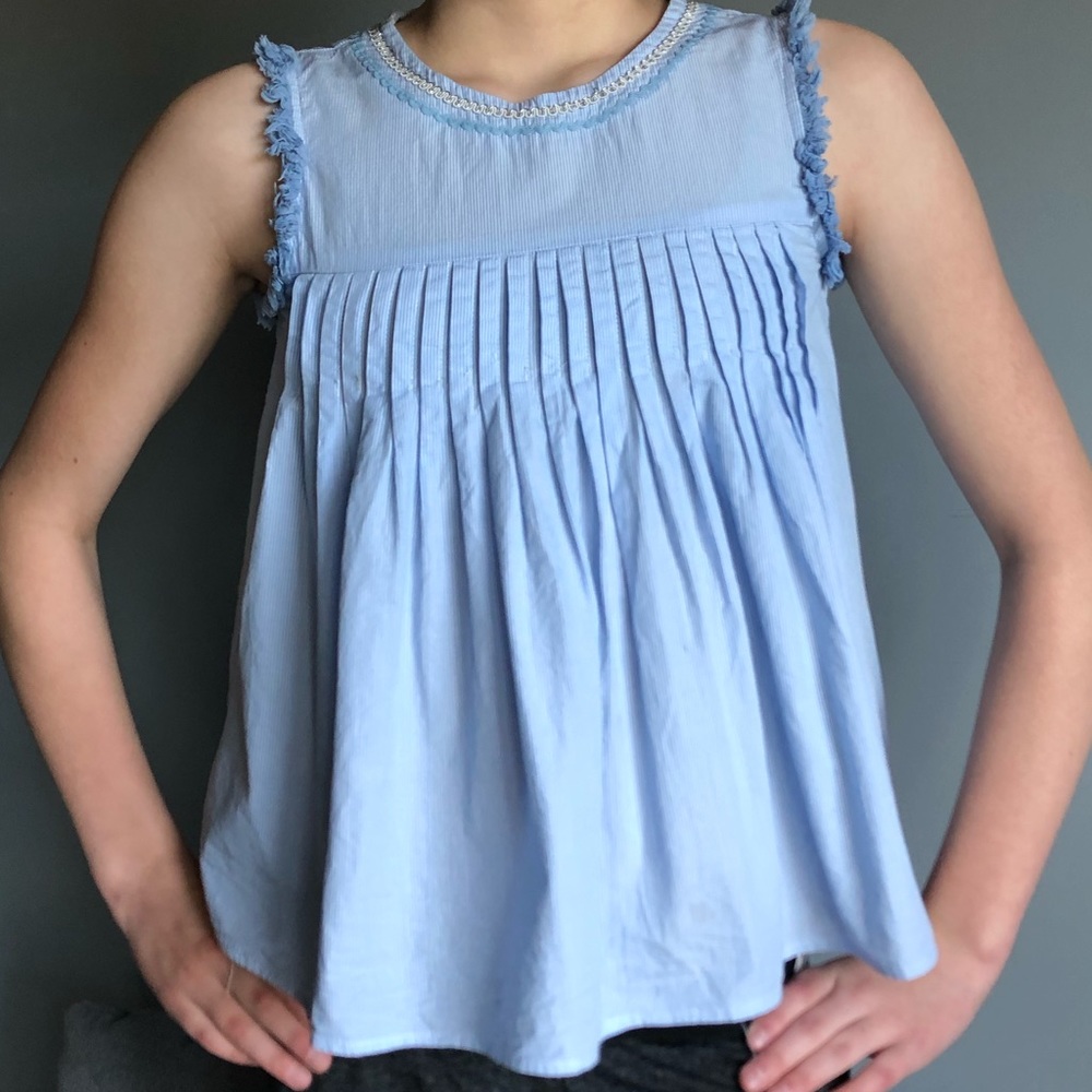 Mini Mignon Paris ~ Sleeveless Top ~ Girls Size 12